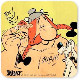 Logoshirt Asterix and Obelix Logoshirt - Toc! Toc! Toc! - coaster