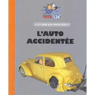 moulinsart Tintin car 1:24 #61 The crashed car