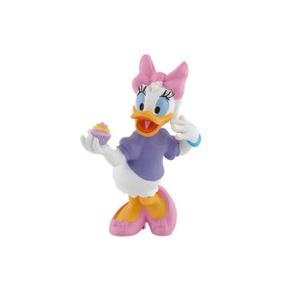 Bullyland Disney figurine - Daisy Duck with cupcake