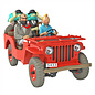 moulinsart Kuifje auto 1:24 #47 De Jeep van de woestijn Willys MB 1943