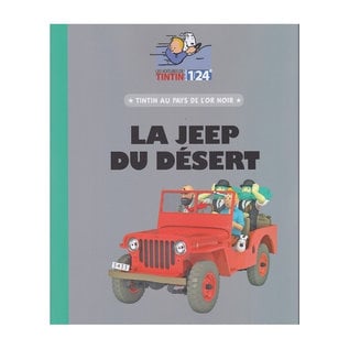 moulinsart Tintin car 1:24 #47 The Jeep from the desert Willys MB 1943