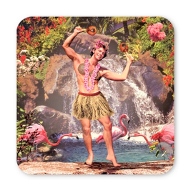 Lip International Max Hernn coaster - Hula Boy