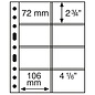 Leuchtturm Kunststoffhüllen Grande - 5er-Packung