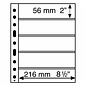 Leuchtturm Plastic sheets Grande - set of 5