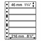 Leuchtturm Plastic sheets Grande - set of 5