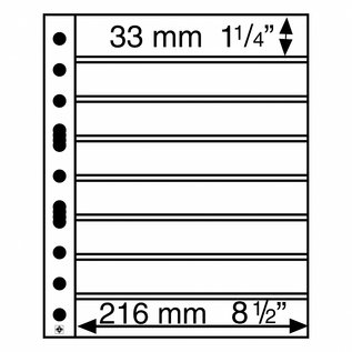 Leuchtturm Plastic sheets Grande - set of 5