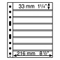 Leuchtturm Plastic sheets Grande - set of 5