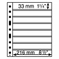 Leuchtturm Plastic sheets Grande - set of 5