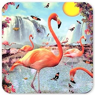 Lip International Max Hernn coaster - Flamingo