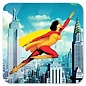 Lip International Max Hernn coaster - Superwoman