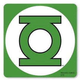 Logoshirt DC Comics coaster - Green Lantern logo