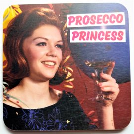 Dean Morris coaster - Prosecco Princess