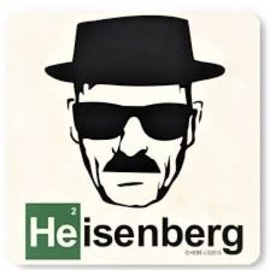 Logoshirt Heisenberg Breaking Bad coaster - Walter White