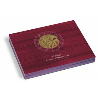 Leuchtturm  Münzkassette VOLTERRA UNO Erasmus, 23 x 2 Euro Münzen 2022