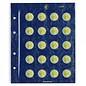 Leuchtturm Vista coin sheet Euro coins  - set of 2