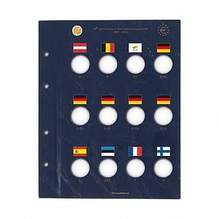 Leuchtturm Vista coin sheet Euro coins  - set of 2