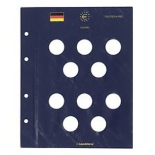 Leuchtturm Vista coin sheet Euro coins  - set of 2