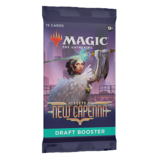 Wizards of the Coast Magic The Gathering Draft Booster Streets of New Capenna