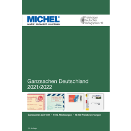 Michel Ganzsachen-Katalog Deutschland 2021/2022