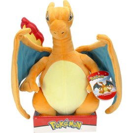 Jazwares Pokémon Plüsch - Glurak - 24 cm