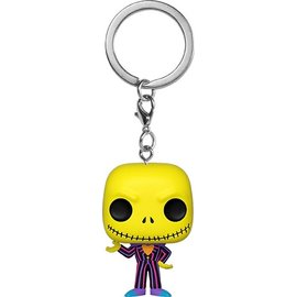 Funko Pocket Pop! Keychain Nightmare before Christmas Blacklight - Jack Skellington