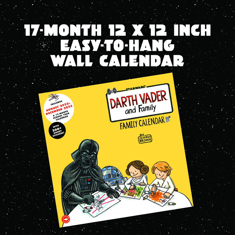 Star Wars Familienkalender Darth Vader und Familie collectura