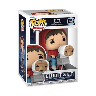 Funko Pop! Movies 1252 E.T. - Elliott & E.T.