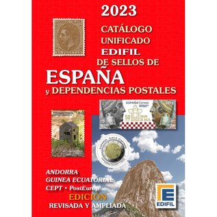 Edifil Catálogo unificado de sellos de España y Dependencias Postales 2023