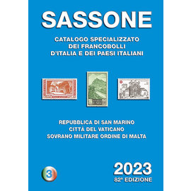 Sassone Catalogo specializzato dei francobolli d'Italia e dei paesi italiani · Terzo volume