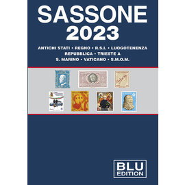 Sassone Blu 2023 Antichi stati · Regno · R.S.I. · Luogotenenza · Repubblica · Trieste · S. Marino · Vaticano · S.M.O.M.