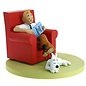 moulinsart Tintin Icons -  Tintin in red armchair