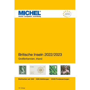 Michel Europa-Katalog Band 13 Britische Inseln 2022/2023
