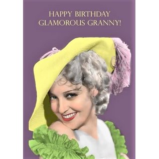 Cath Tate Wenskaart - Happy Birthday Glamorous Granny!