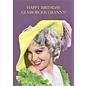 Cath Tate Wenskaart Champagne - Happy Birthday Glamorous Granny!