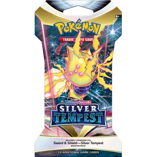 The Pokemon Company Sword & Shield Silver Tempest sleeved boosterpack