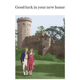 Cath Tate Wenskaart Photocaptions - Good luck in your new home