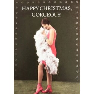 Cath Tate Christmas card - Happy Christmas, Gorgeous!