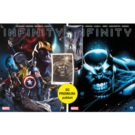 Dark Dragon Books Infinity - deel 1 & 2 Premium Pack met extra Artprint