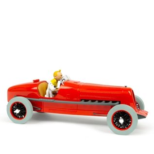 moulinsart Tintin model car 1:12 The red racing car from The Cigars of the Farao