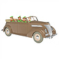 moulinsart Tim und Struppi Auto 1:24 #50 Der Ford Cabriolet 1937 aus König Ottokars Szepter