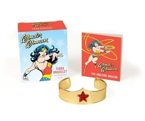 Wonder Woman - tiara bracelet and illustrated book - collectura
