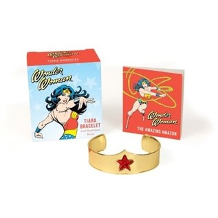 Running Press Wonder Woman - tiara bracelet and illustrated book