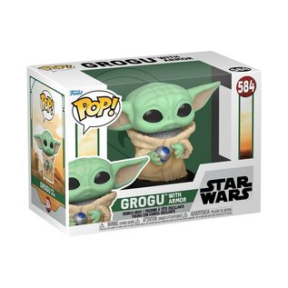 Funko Pop! Star Wars The Book of Boba Fett 584 - Grogu with armor