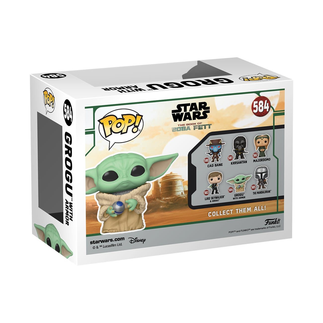 PRESALE  Funko POP! Star Wars: The Book of Boba Fett - Grogu with Arm –  cooledtured