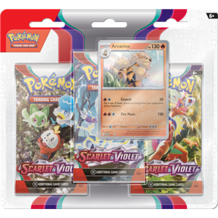 The Pokemon Company Pokémon Scarlet and Violet 3 boosters