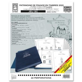 Yvert & Tellier Patrimoine de France en Timbres SC - 2022