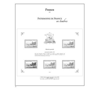 Yvert & Tellier Patrimoine de France en Timbres SC - 2021