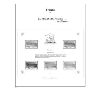 Yvert & Tellier Patrimoine de France en Timbres SC - 2021