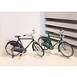 Toys Amsterdam Model fiets - herenfiets zwart of groen schaalmodel 1:10