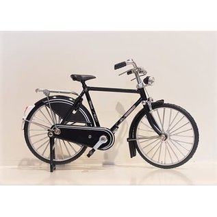 Toys Amsterdam Model bicycle - men's bicycle black or green scale model 1:10